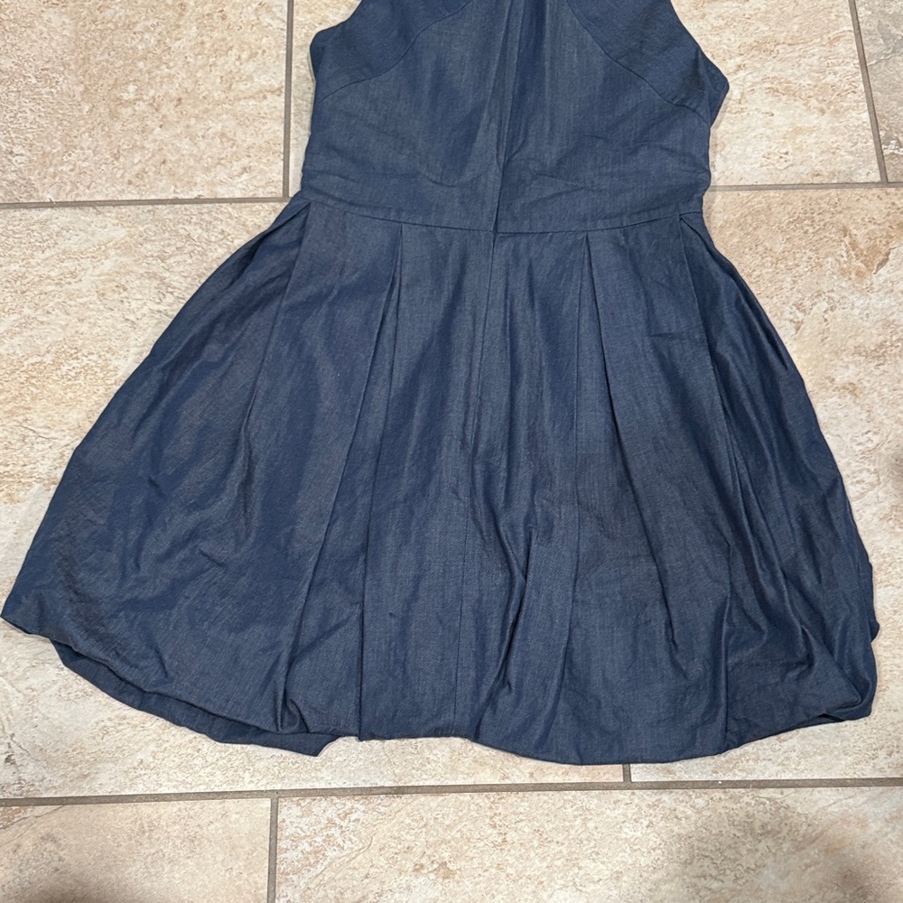Kate Spade Saturday Navy Blue Sleeveless Dress Size 2 - Picture 7 of 8